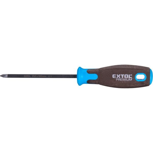 EXTOL PREMIUM ŠROUBOVÁK KŘÍŽOVÝ PH SUPERGRIP, PH 1X100MM, CRV, 8819271 - ŠROUBOVÁKY PHILLIPS PH{% if zbozi.kategorie.adresa_nazvy[0] != zbozi.kategorie.nazev %} - RUČNÍ NÁŘADÍ{% endif %}