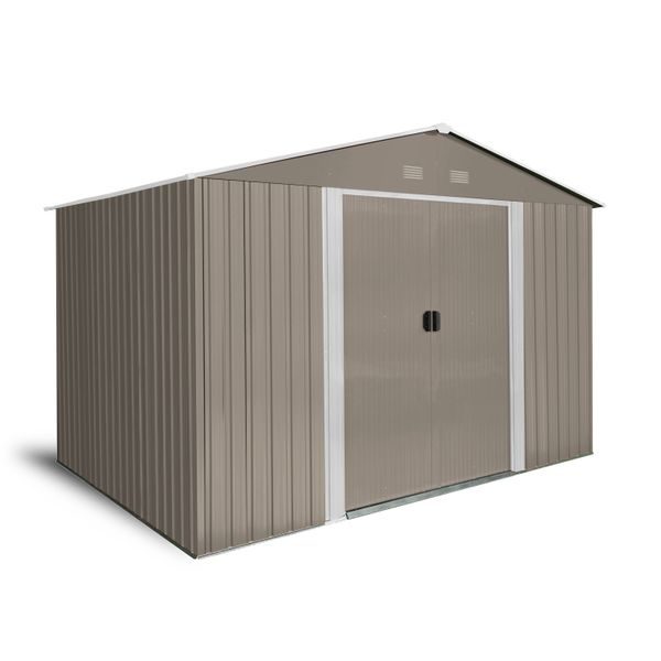 RIWALL PRO RMSA 8X10 BROWN ZAHRADNÍ DOMEK KOVOVÝ 3 X 2,4 M SE SEDLOVOU STŘECHOU HNĚDÝ - ZAHRADNÍ DOMKY{% if zbozi.kategorie.adresa_nazvy[0] != zbozi.kategorie.nazev %} - DŮM A DOMÁCNOST, ELEKTRO..{% endif %}