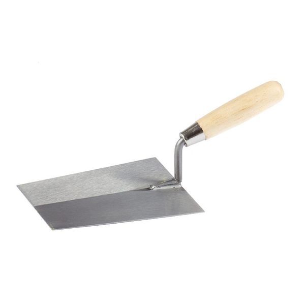 LŽÍCE ZEDNICKÁ BROUŠENÁ OCEL 20X14CM - PRO ZEDNÍKY{% if zbozi.kategorie.adresa_nazvy[0] != zbozi.kategorie.nazev %} - RUČNÍ NÁŘADÍ{% endif %}