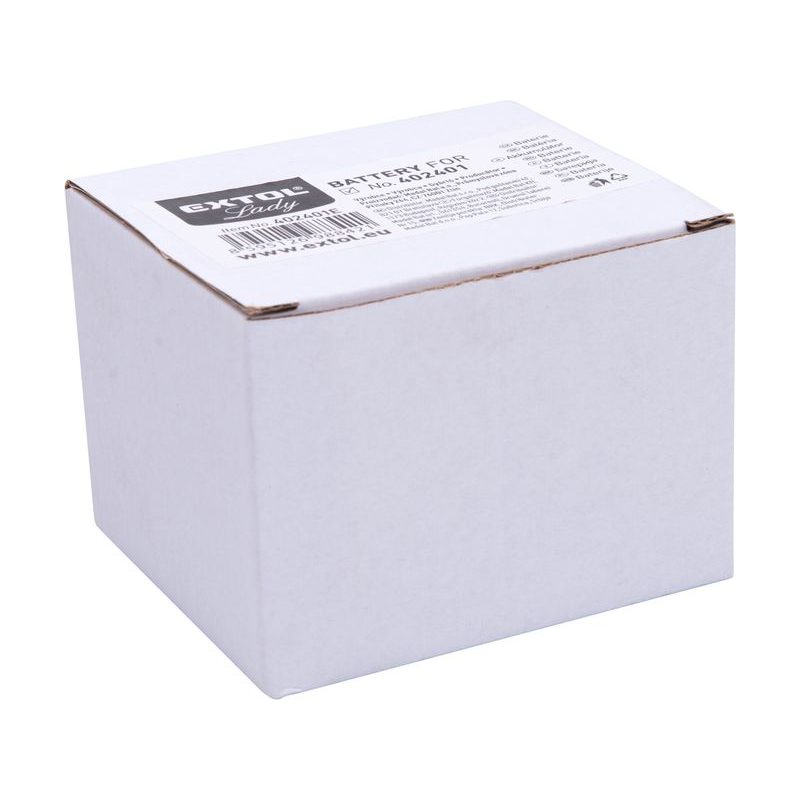 EXTOL CRAFT BATERIE AKUMULÁTOROVÁ, 12V LI-ION, 1300MAH, 402401E - AKUMULÁTORY, BATERIE - NÁHRADNÍ DÍLY