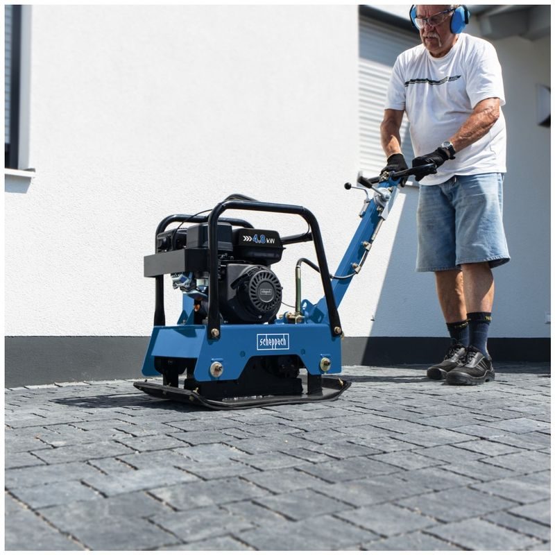 SCHEPPACH HP 2500 S OBOUSMĚRNÁ VIBRAČNÍ DESKA 125 KG - VIBRAČNÍ DESKY OBOUSMĚRNÉ - STAVEBNÍ TECHNIKA