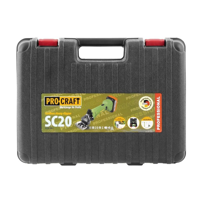 AKU STROJEK PRO STŘÍHÁNÍ OVCÍ PROCRAFT SC20 | SC20 PROCRAFT - PRO CHOVATELE - KRMIVA