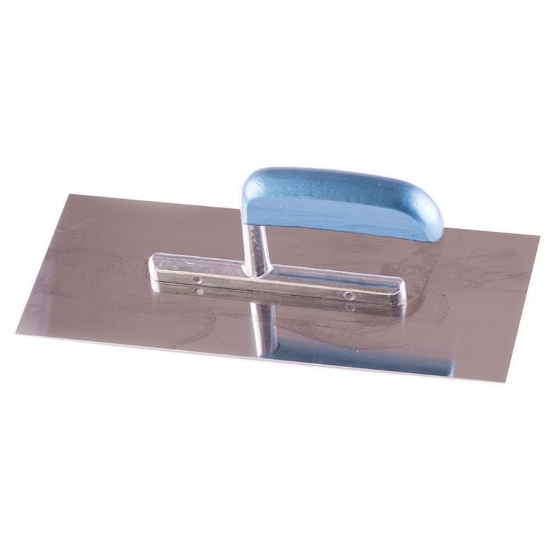 HLADÍTKO NEREZ HLADKÉ 28X12CM, DŘEVĚNÁ RUKOJEŤ - HLADÍTKA - STAVEBNÍ TECHNIKA