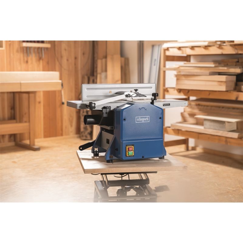 SCHEPPACH HMS 850 PROTAHOVAČKA/HOBLOVKA - HOBLOVKY-SROVNÁVAČKY - DŘEVOOBRÁBĚCÍ STROJE