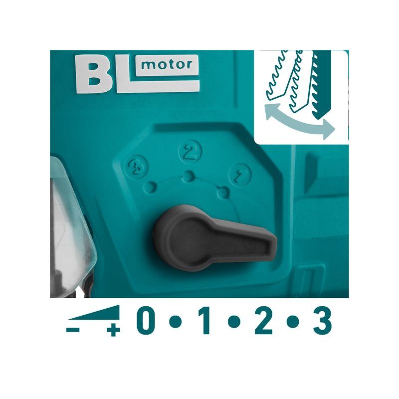 EXTOL INDUSTRIAL PILA PŘÍMOČARÁ AKU SHARE20V, BRUSHLESS, 2AH, 8791824 - AKU PŘÍMOČARÉ PILY - AKU NÁŘADÍ