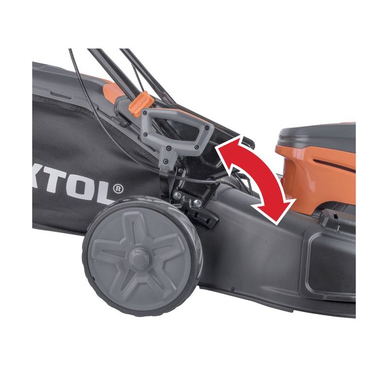 EXTOL INDUSTRIAL SEKAČKA S POJEZDEM AKU 60V, 51CM, BRUSHLESS, BEZ BATERIE A NABÍJEČKY, 8795721 - AKUMULÁTOROVÉ SEKAČKY - ZAHRADA