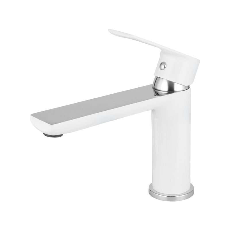 UMYVADLOVÁ BATERIE MIXXUS PREMIUM ALEX 001 LONG (NUT) WHITE-CHROME, BÍLÝ-CHROM | ALEX 001 LONG (NUT) WHITE-CHROME PROCRAFT - UMYVADLOVÉ BATERIE - SANITA