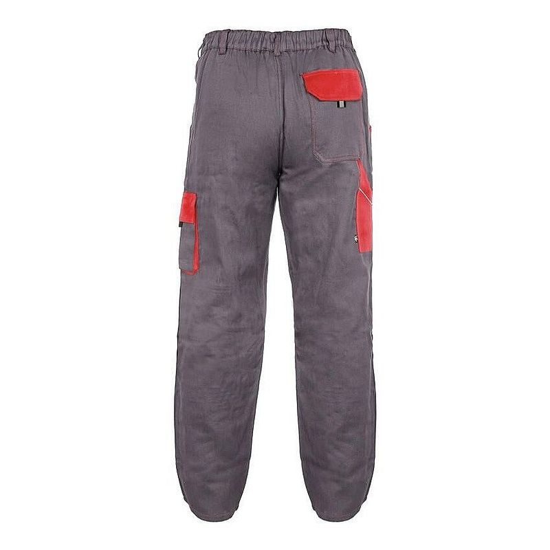 KALHOTY DO PASU CXS LUXY JOSEF, PÁNSKÉ, ŠEDO-ČERVENÉ, VEL. 58 - PRACOVNÍ KALHOTY - PŘÍSLUŠENSTVÍ