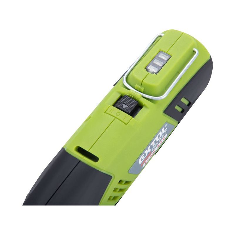 EXTOL CRAFT BRUSKA PŘÍMÁ AKU 3,6V LI-ION, 1300MAH, USB NABÍJENÍ, 402200 - AKU PŘÍMÉ BRUSKY - AKU NÁŘADÍ