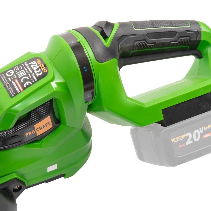 AKU PLOTOSTŘIH PROCRAFT PZA22 (BEZ BATERIE A NABÍJEČKY) | PZA22 PROCRAFT - AKUMULÁTOROVÝ PLOTOSTŘIH - ZAHRADA