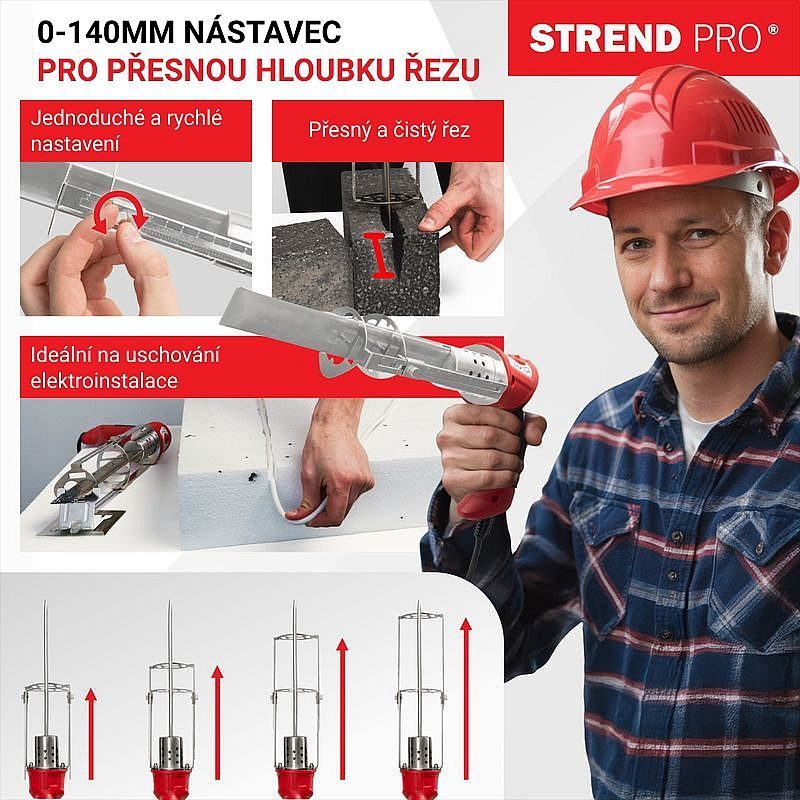 ELEKTRICKÁ ŘEZAČKA POLYSTYRENU A EPS WORCRAFT HK102, 220W - ŘEZAČKA POLYSTYRENU - ELEKTRICKÉ NÁŘADÍ