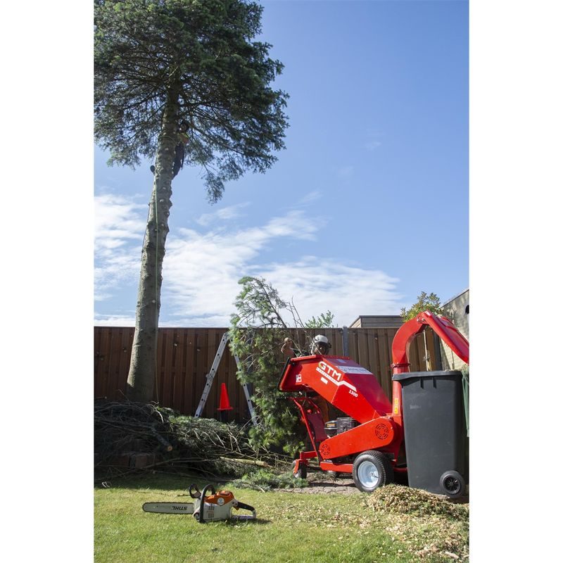 GTM GTS 1300 WDG BENZINOVÝ DRTIČ DŘEVA S POJEZDEM - DRTIČ S BENZÍNOVÝM MOTOREM - ZAHRADA