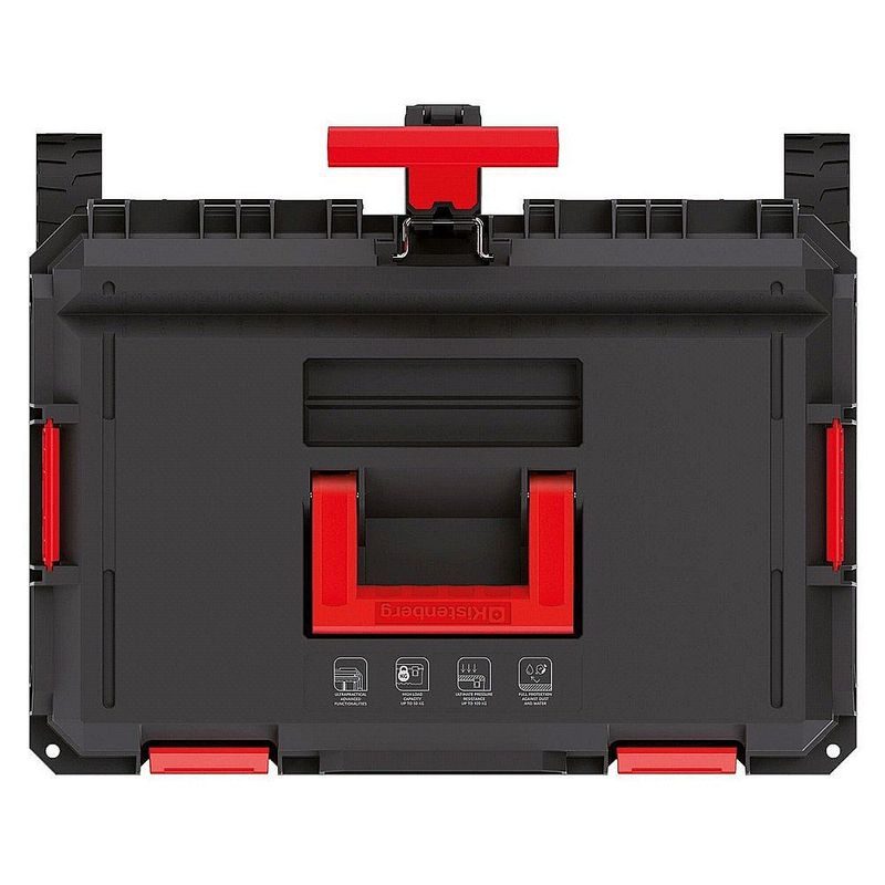 KUFR NA NÁŘADÍ S TRANSP. KOLEČKY X BLOCK PRO ČERNÝ 546X380X510MM, ZÁSUVKA - KUFRY, TAŠKY, ORGANIZÉRY NA NÁŘADÍ - PŘÍSLUŠENSTVÍ