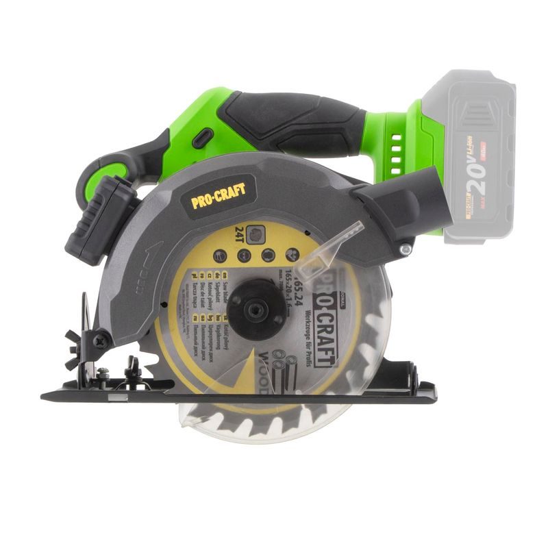 AKU KOTOUČOVÁ PILA PROCRAFT PCA28BB (BEZ BATERIE A NABÍJEČKY) | PCA28BB PROCRAFT - PILY DO 165MM - AKU NÁŘADÍ