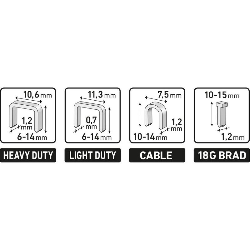 EXTOL PREMIUM PISTOLE SPONKOVACÍ 4FUNKČNÍ, 6-14MM, 8851112 - SPONKOVACÍ PISTOLE A SPONY - RUČNÍ NÁŘADÍ