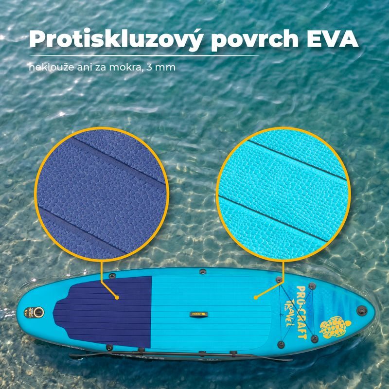PADDLEBOARD SET PROCRAFT TRAVEL SUP350 | SUP350 PROCRAFT - DOPLŇKY A VYCHYTÁVKY - DŮM A DOMÁCNOST, ELEKTRO..