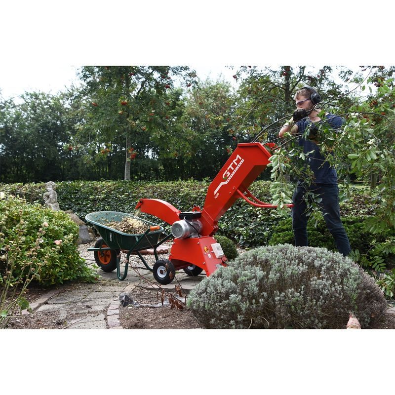 GTM GTS 600 E DRTIČ DŘEVA S ELEKTRICKÝM MOTOREM - DRTIČE VĚTVÍ - ZAHRADA
