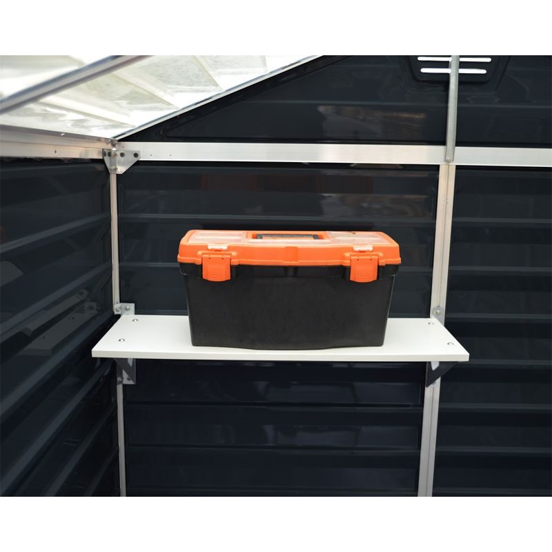 PALRAM - CANOPIA SKYLIGHT 4X6 ANTRACIT ZAHRADNÍ DOMEK - ZAHRADNÍ DOMKY - DŮM A DOMÁCNOST, ELEKTRO..