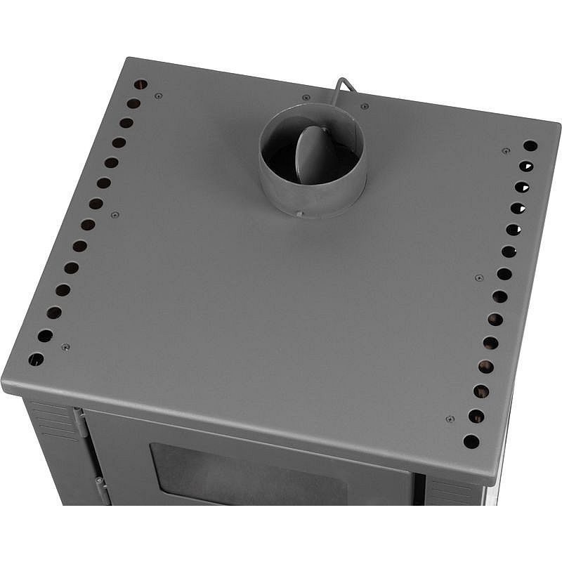 KAMNA PRO TAURUS CERAMIC, 12KW, 120MM, S TROUBOU, BÍLÁ - KAMNA, KRBY, KRBOVÁ KAMNA - DŮM A DOMÁCNOST, ELEKTRO..