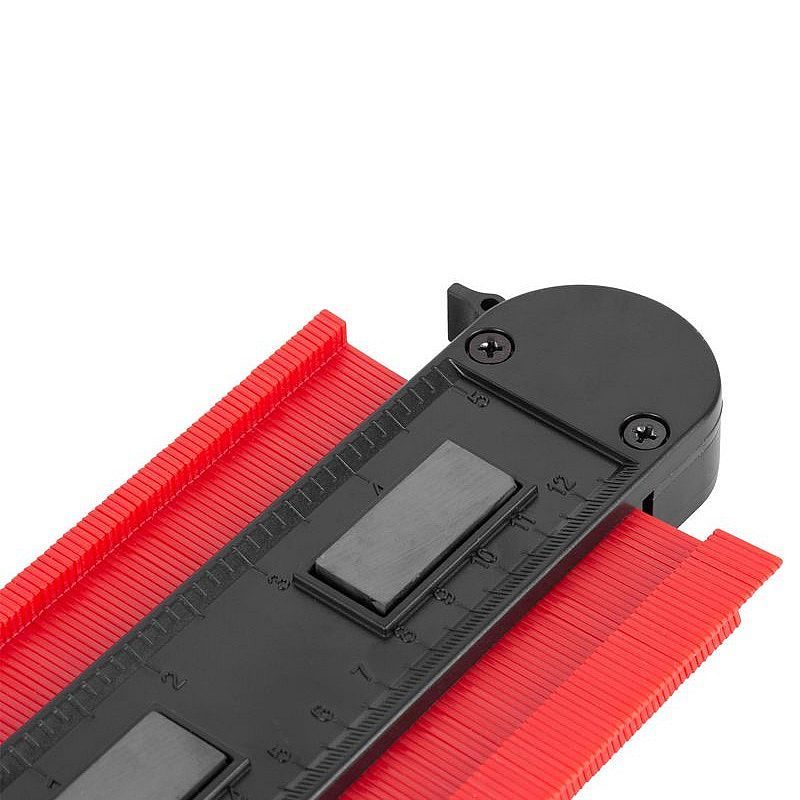 ŠABLONA DG680, 125X101MM, S UZAMKNUTÍM, POMŮCKA NA OBKRESLENÍ TVARŮ - ŘEZAČKY OBKLADŮ A DLAŽBY + PŘÍSLUŠENSTVÍ - STAVEBNÍ TECHNIKA