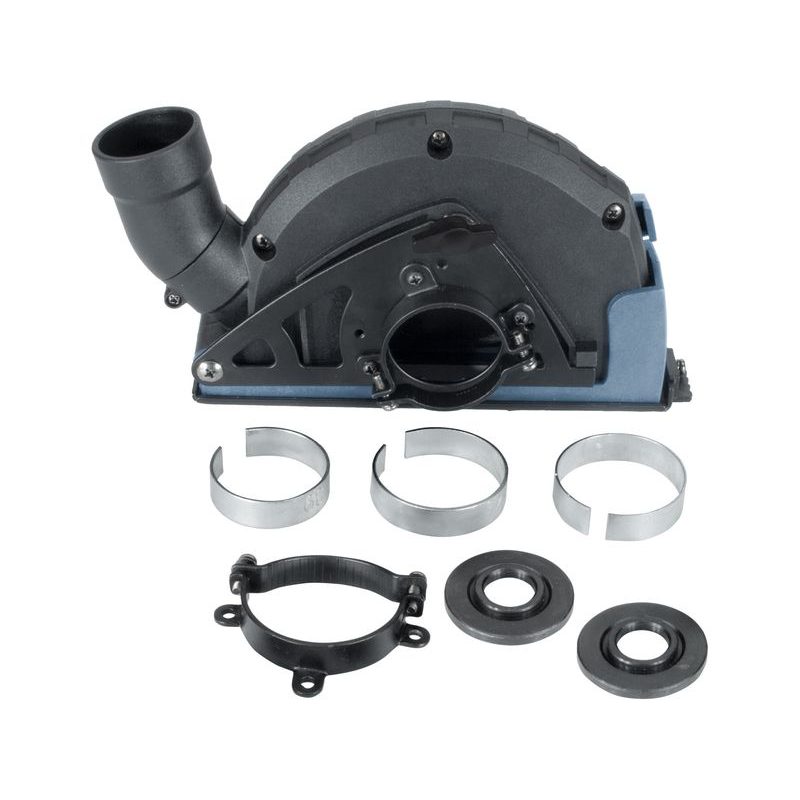 EXTOL PREMIUM KRYT/ADAPTÉR ODSÁVACÍ PRO ŘEZÁNÍ ÚHLOVOU BRUSKOU, O115/125MM, 8807026 - STOJANY PRO ÚHLOVÉ BRUSKY - PŘÍSLUŠENSTVÍ