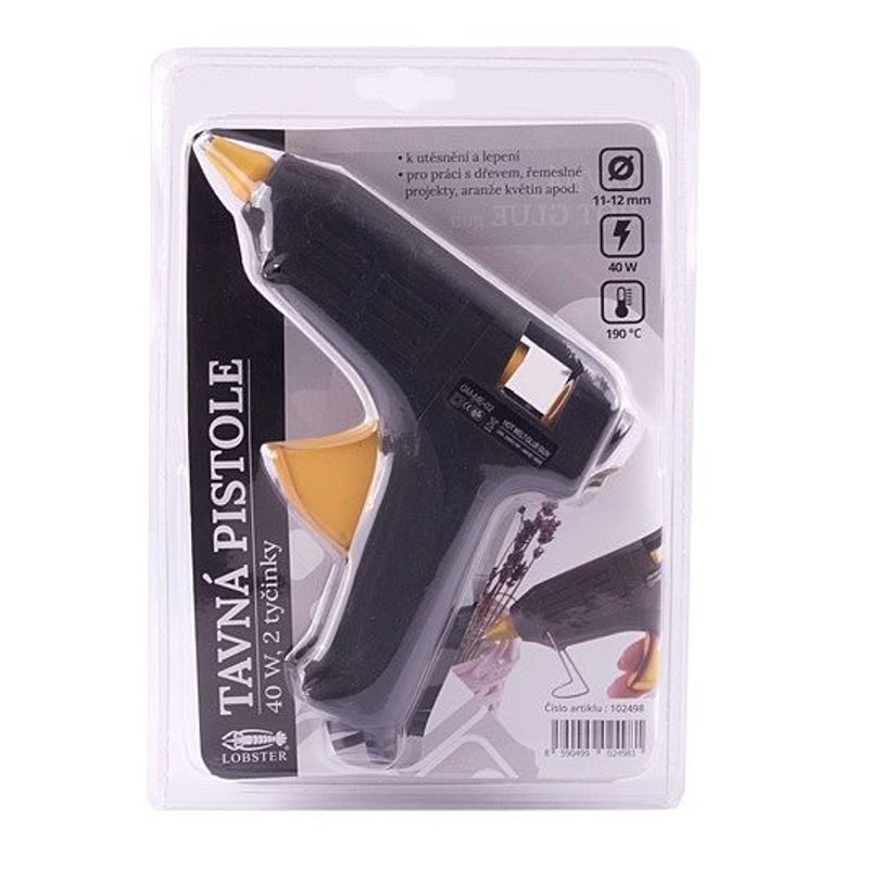 ELEKTRICKÁ TAVNÁ PISTOLE, 11MM, 40W - LEPÍCÍ PISTOLE, TAVNÉ PISTOLE - ELEKTRICKÉ NÁŘADÍ