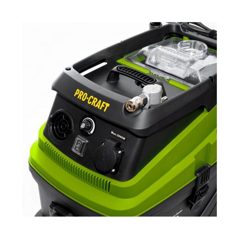 PRŮMYSLOVÝ VYSAVAČ PROCRAFT VP2000 | VP2000 PROCRAFT - VYSAVAČE PRO SUCHÉ I MOKRÉ SÁNÍ - ELEKTRICKÉ NÁŘADÍ