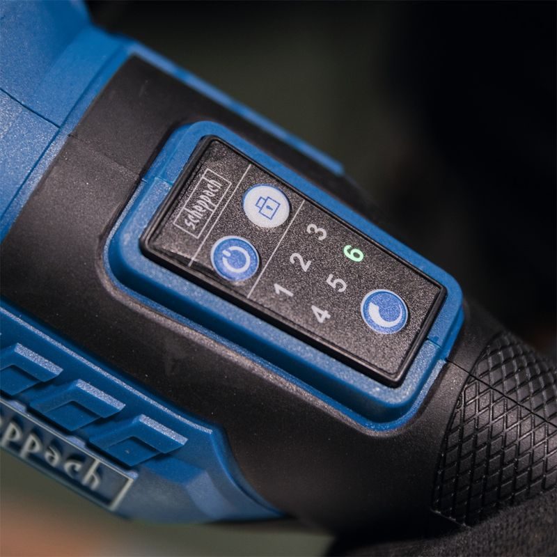 SCHEPPACH BC-AG125-X 20 V IXES AKU ÚHLOVÁ BRUSKA (BEZ BATERIE A NABÍJEČKY) - AKU UHLOVÉ BRUSKY - AKU NÁŘADÍ