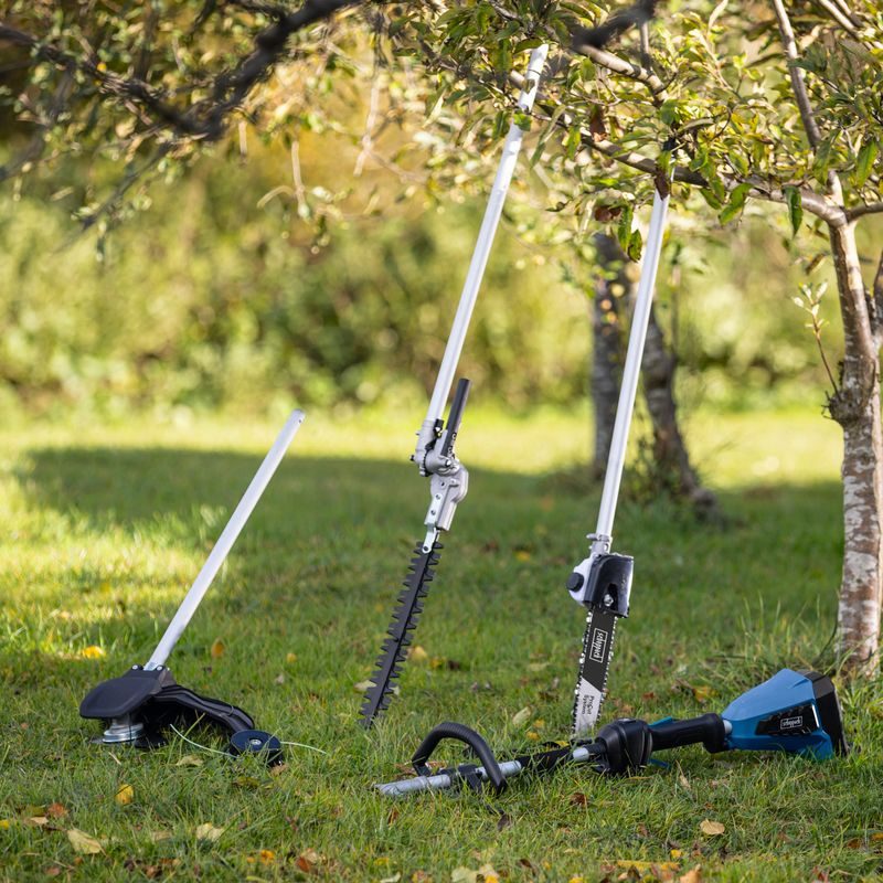 SCHEPPACH BC-MFH400-X-SET S2.5 20 V IXES AKU MULTIFUNKČNÍ STROJ 4V1 + 2X 2AH BATERIE + DUÁLNÍ NABÍJEČKA 2,4 A - MULTI-STROJE - ZAHRADA