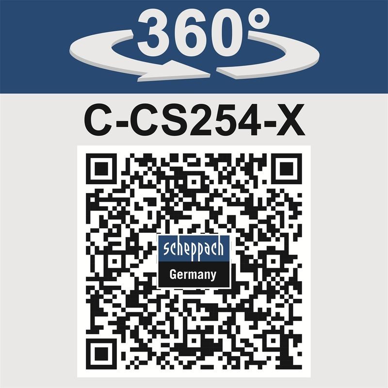 SCHEPPACH C-CS254-X-SET L 20 V IXES AKU ŘETĚZOVÁ PILA + 4AH BATERIE + NABÍJEČKA 2,4 A - AKU ŘETĚZOVÉ PILY - ZAHRADA