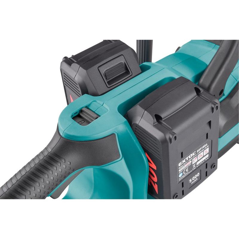 EXTOL INDUSTRIAL PILA ŘETĚZOVÁ AKU SHARE20V, 40CM, BRUSHLESS, 2X4AH, 8791920 - AKU ŘETĚZOVÉ PILY - ZAHRADA