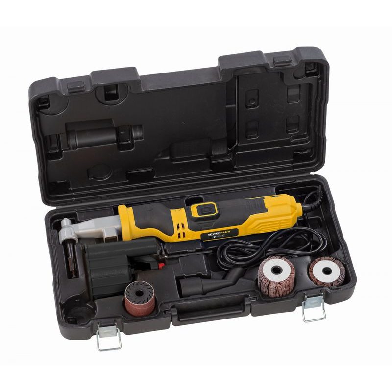 POWERPLUS POWX04950 VÁLCOVÁ SATINAČNÍ BRUSKA 310 W - KARTÁČOVÉ, VÁLCOVÉ SATINAČNÍ BRUSKY - ELEKTRICKÉ NÁŘADÍ