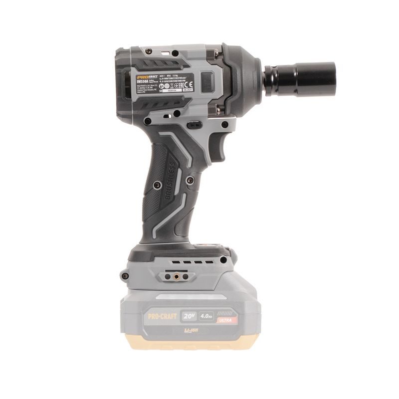 SADA AKU RÁZOVÝ UTAHOVÁK PROCRAFT INDUSTRIAL IW550A + BATERIE 20/4 INDUSTRIAL A NABÍJEČKA C20/2 | SIW550ABB/20-4INDU/C20-2 PROCRAFT - RÁZOVÝ UTAHOVÁK 18V - AKU NÁŘADÍ