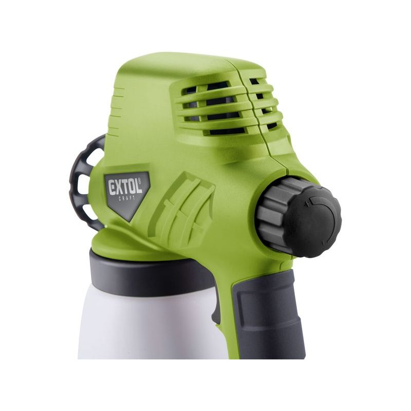 EXTOL CRAFT PISTOLE STŘÍKACÍ NA BARVU, 80W, 412113 - STŘÍKACÍ PISTOLE ELEKTRICKÉ - ELEKTRICKÉ NÁŘADÍ