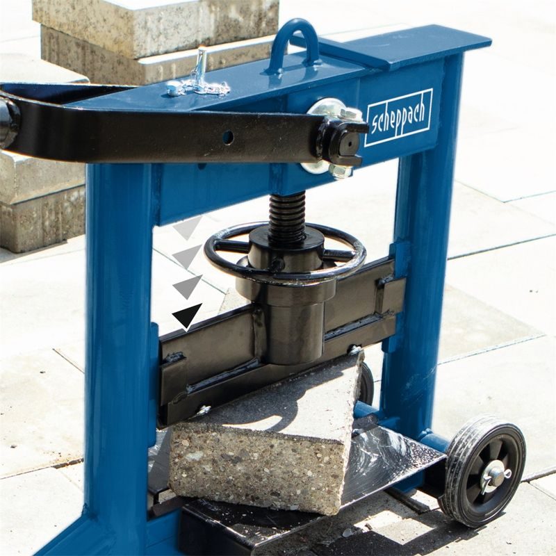 SCHEPPACH HSC 130 PÁKOVÁ ŠTÍPAČKA KAMENE - STAVEBNÍ TECHNIKA