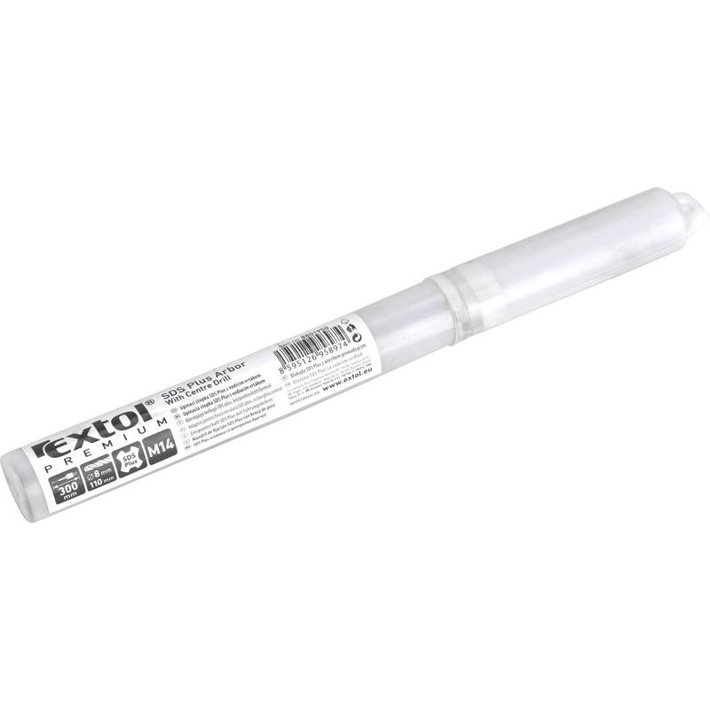 EXTOL PREMIUM STOPKA UPÍNACÍ SDS PLUS S VODÍCÍM VRTÁKEM, 300MM X M16, 8801950 - HOBBY VRTÁKY SDS PLUS EXTOL - PŘÍSLUŠENSTVÍ