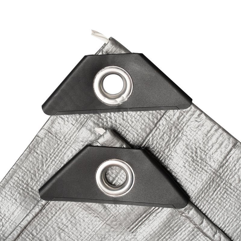 PLACHTA PROCRAFT ST3X3 200G/M2 NEPROMOKAVБ S OKY 3X3 M STRНBRNБ | ST3X3 PROCRAFT - EXTRA SILNÉ 200G/M2 - DÍLNA A GARÁŽ