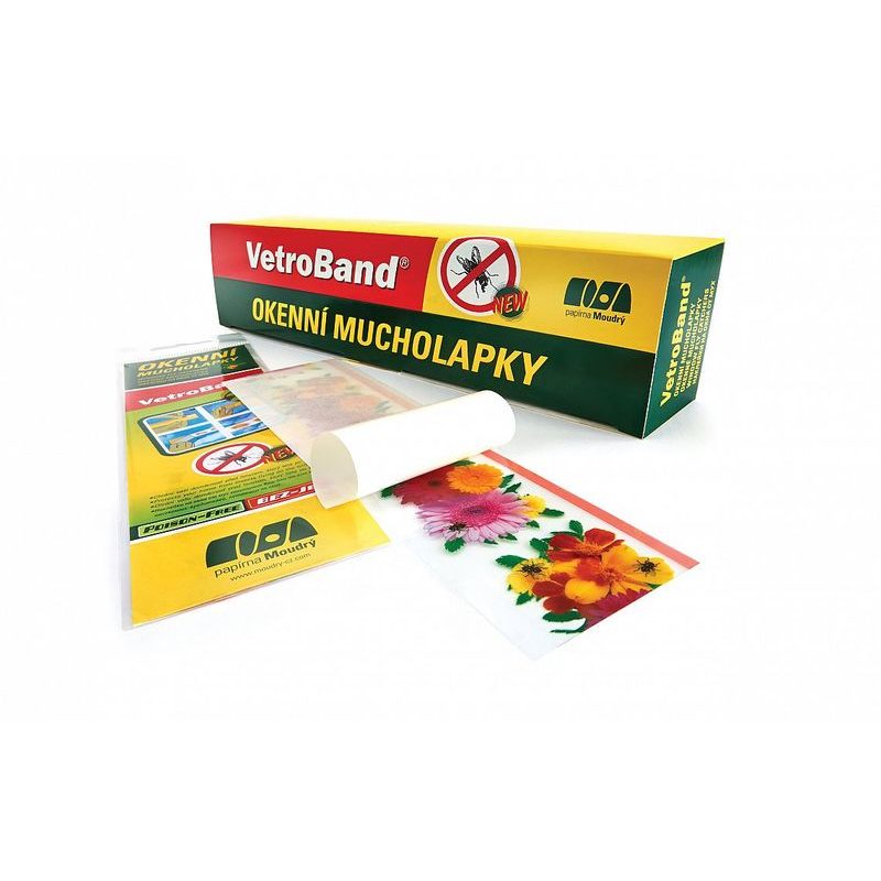 OKENNÍ MUCHOLAPKA VETROBAND 2 KS/BAL. - OKENNÍ SÍTĚ PROTI HMYZU - DŮM A DOMÁCNOST, ELEKTRO..
