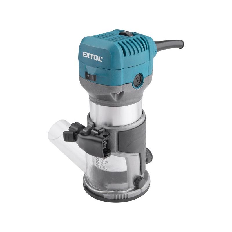 EXTOL INDUSTRIAL FRÉZKA MULTIFUNKČNÍ, 710W, KONSTANTNÍ SÍLA A OTÁČKY, POZVOLNÝ START, 8793302 - HORNÍ FRÉZKY - ELEKTRICKÉ NÁŘADÍ
