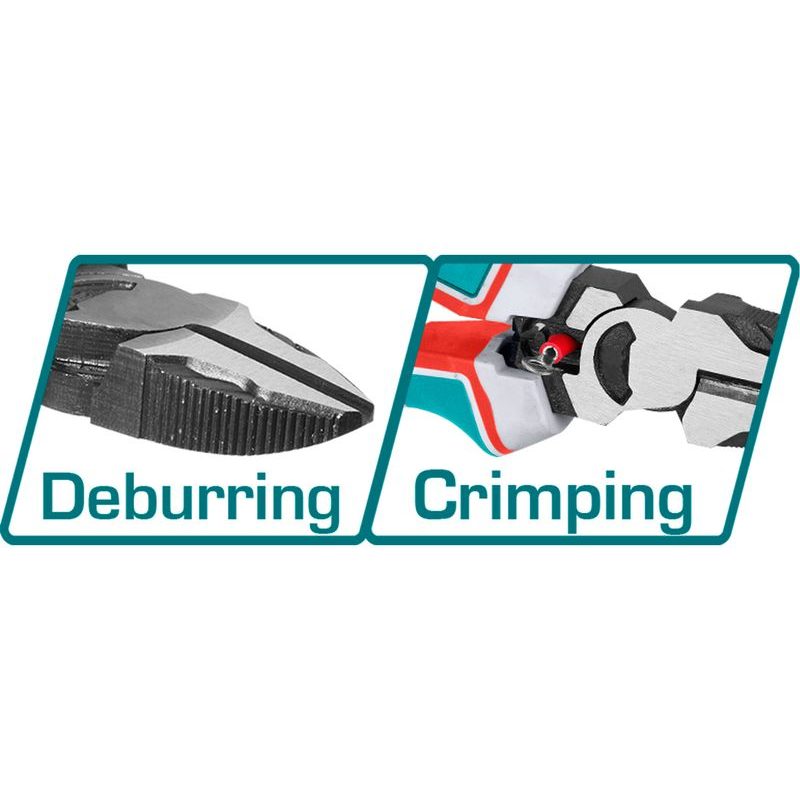 TOTAL KLEŠTĚ ŠTÍPACÍ BOČNÍ, INDUSTRIAL, 160MM, CRV, THT230606S - ŠTÍPACÍ KLEŠTĚ - RUČNÍ NÁŘADÍ