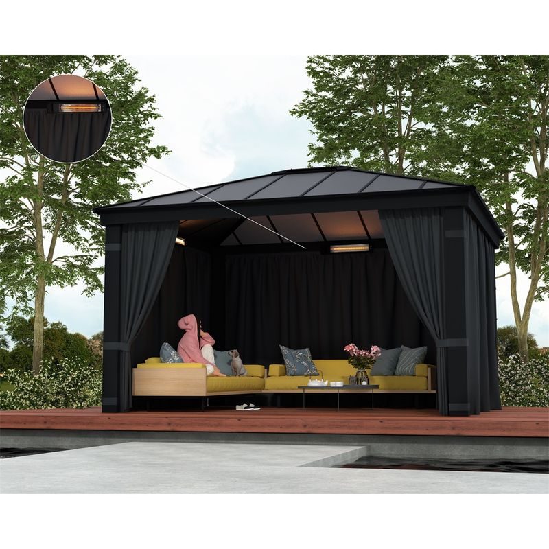 PALRAM - CANOPIA INFRAČERVENÉ TOPIDLO 1800 W - INFRAČERVENÁ TOPIDLA - TOPIDLA, VYSOUŠEČE, ODVLHČOVAČE