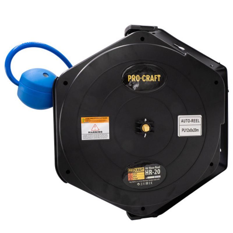 SAMONAVÍJECÍ BUBEN S HADICÍ NA STLAČENÝ VZDUCH PROCRAFT HR20 | HR-20 PROCRAFT - TLAKOVÉ VZDUCHOVÉ HADICE - PNEU NÁŘADÍ