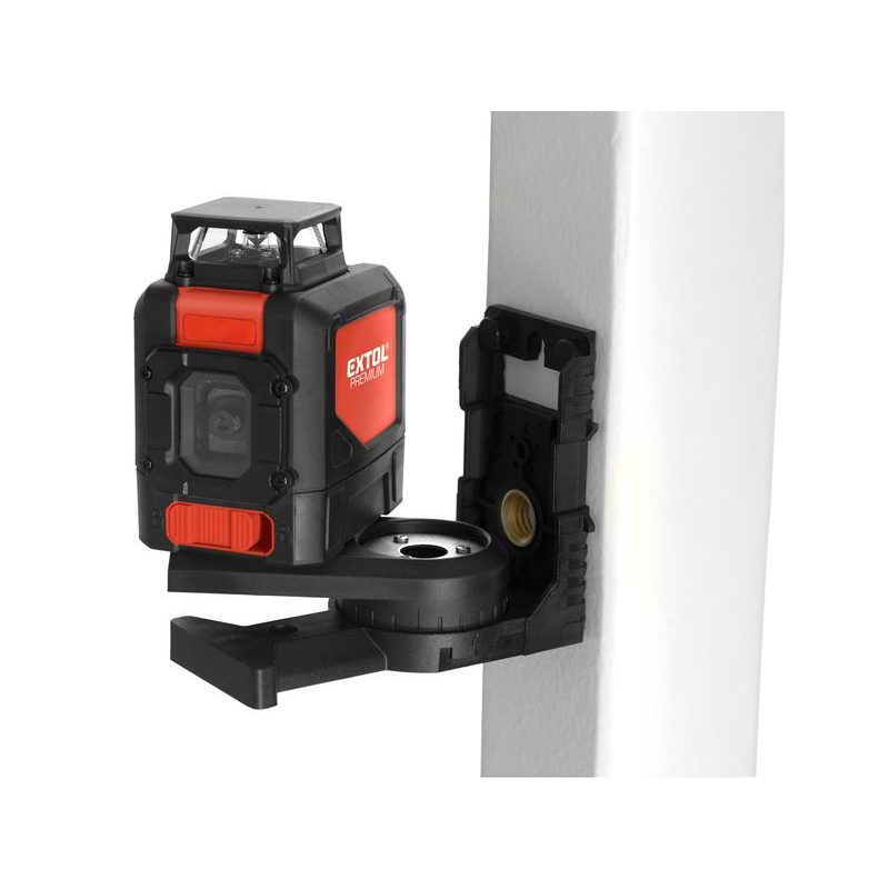EXTOL PREMIUM LASER ZELENÝ LINIOVÝ, KŘÍŽOVÝ SAMONIVELAČNÍ, 1H360° X 1V, 8823307 - LINIOVÉ LASERY - MĚŘÍCÍ TECHNIKA