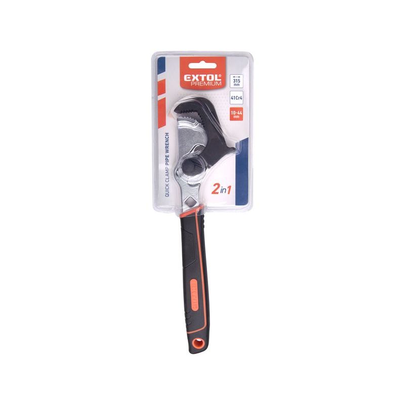 EXTOL PREMIUM KLÍČ MULTIFUNKČNÍ SAMONASTAVITELNÝ, 10-26MM/26-44MM, 41CR4, 8816343 - KLÍČE NASTAVITELNÉ - RUČNÍ NÁŘADÍ