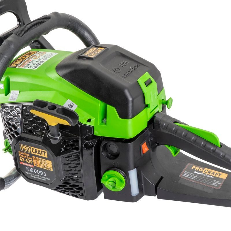 BENZÍNOVÁ ŘETĚZOVÁ PILA PROCRAFT GS-52P | GS-52P PROCRAFT - MOTOROVÉ (BENZÍNOVÉ) ŘETĚZOVÉ PILY - ZAHRADA