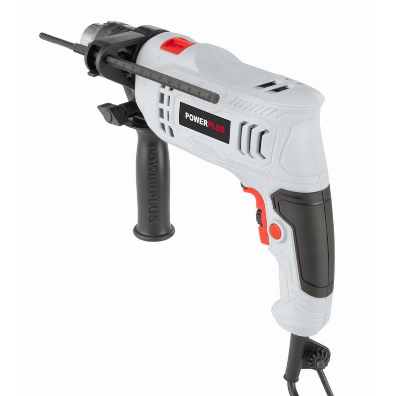POWERPLUS POWC10110 ELEKTRICKÁ VRTAČKA S PŘÍKLEPEM 550 W - PŘÍKLEPOVÉ VRTAČKY - ELEKTRICKÉ NÁŘADÍ