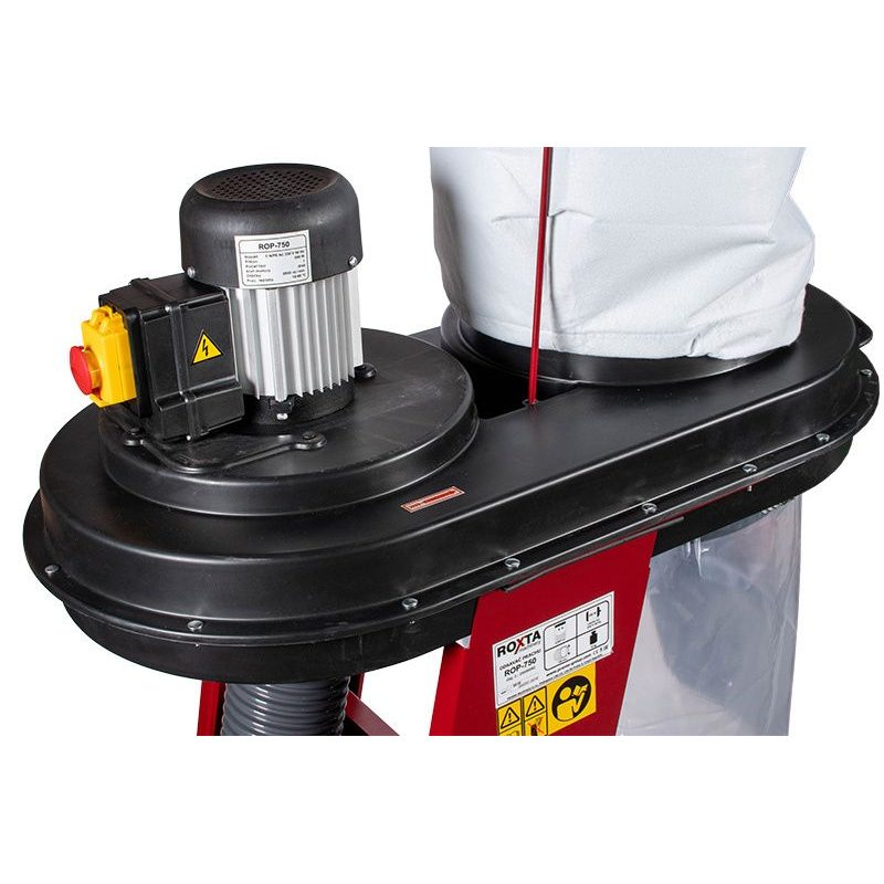 ROP-750 - ODSAVAČ PRACHU (2 M HADICE, 4 KS PŘECHODEK) - ODSÁVACÍ ZAŘÍZENÍ - DŘEVOOBRÁBĚCÍ STROJE