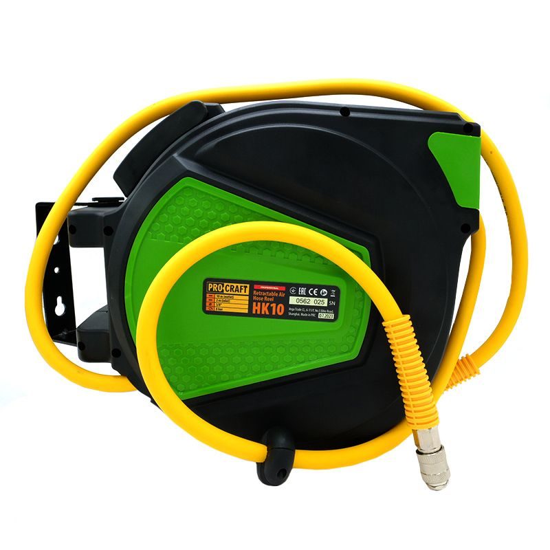 SAMONAVÍJECÍ BUBEN S HADICÍ NA STLAČENÝ VZDUCH PROCRAFT HK10 | HK10 PROCRAFT - NAVIJÁKY NA HADICI - ZAHRADA