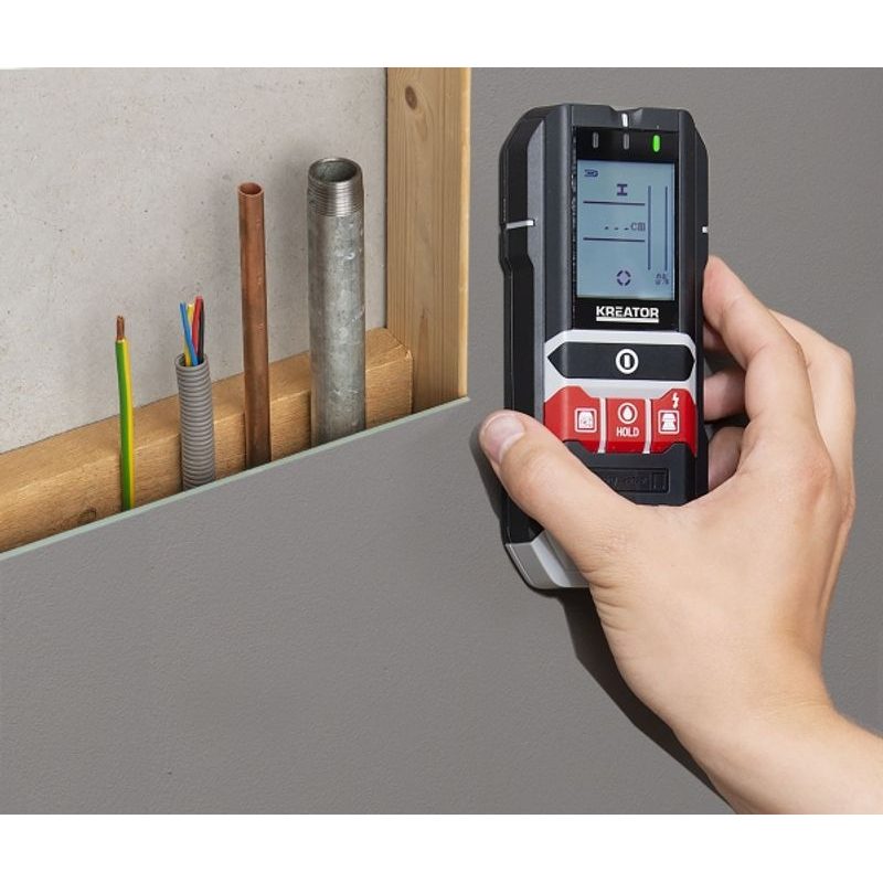 KREATOR KRT706400 MULTIFUNKČNÍ DETEKTOR 4-IN-1 - DETEKTORY - MĚŘÍCÍ TECHNIKA