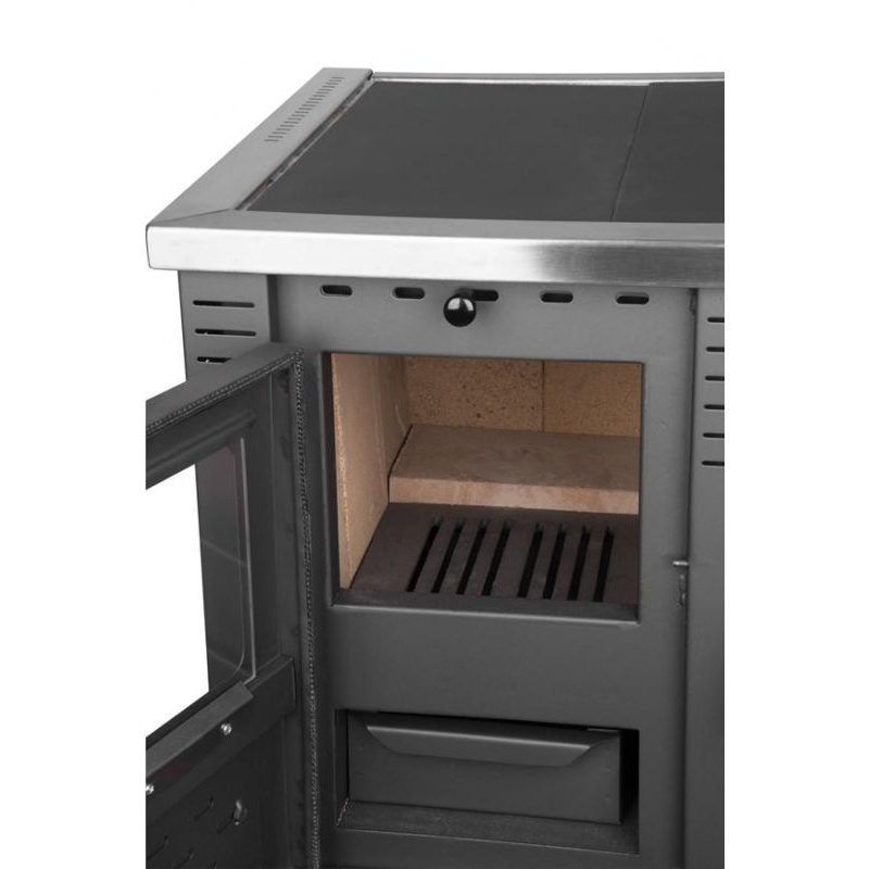 SPORÁK, KAMNA PRO PANONIA 10,54KW, PRAVÝ VÝVOD, BÉŽOVÝ - KAMNA, KRBY, KRBOVÁ KAMNA - DŮM A DOMÁCNOST, ELEKTRO..